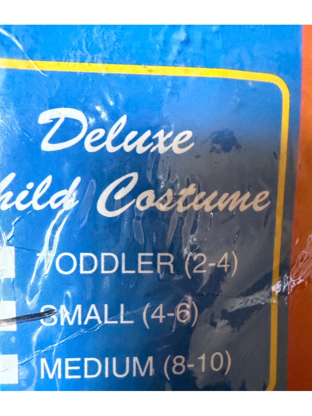 Looney Tunes Daffy Duck Kids Costume - Black & Yellow Vintage Halloween 90’s - Picture 2 of 4